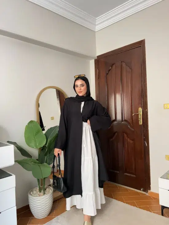 ⁦Long Linen Shirt⁩ - الصورة ⁦4⁩