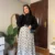 FlowerSkirt - Black
